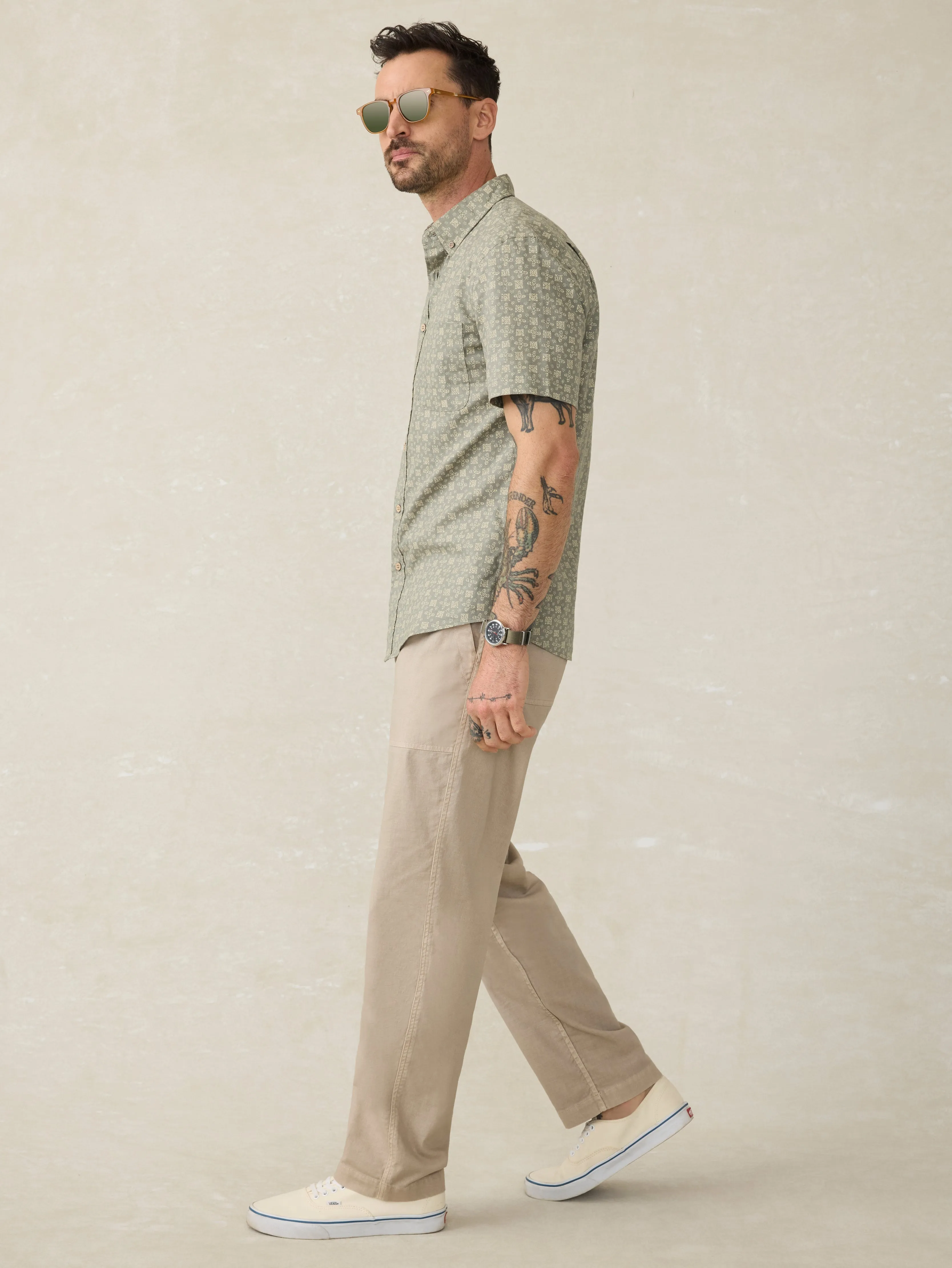 Dune Utility Pant - Sandy Dusk sold by Faherty product image thumbnail 3