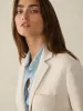 Inlet Knit Blazer - Light Oatmeal Melange sold by Faherty