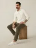 Long-Sleeve Field Knit Polo - Coastal Cream sold by Faherty