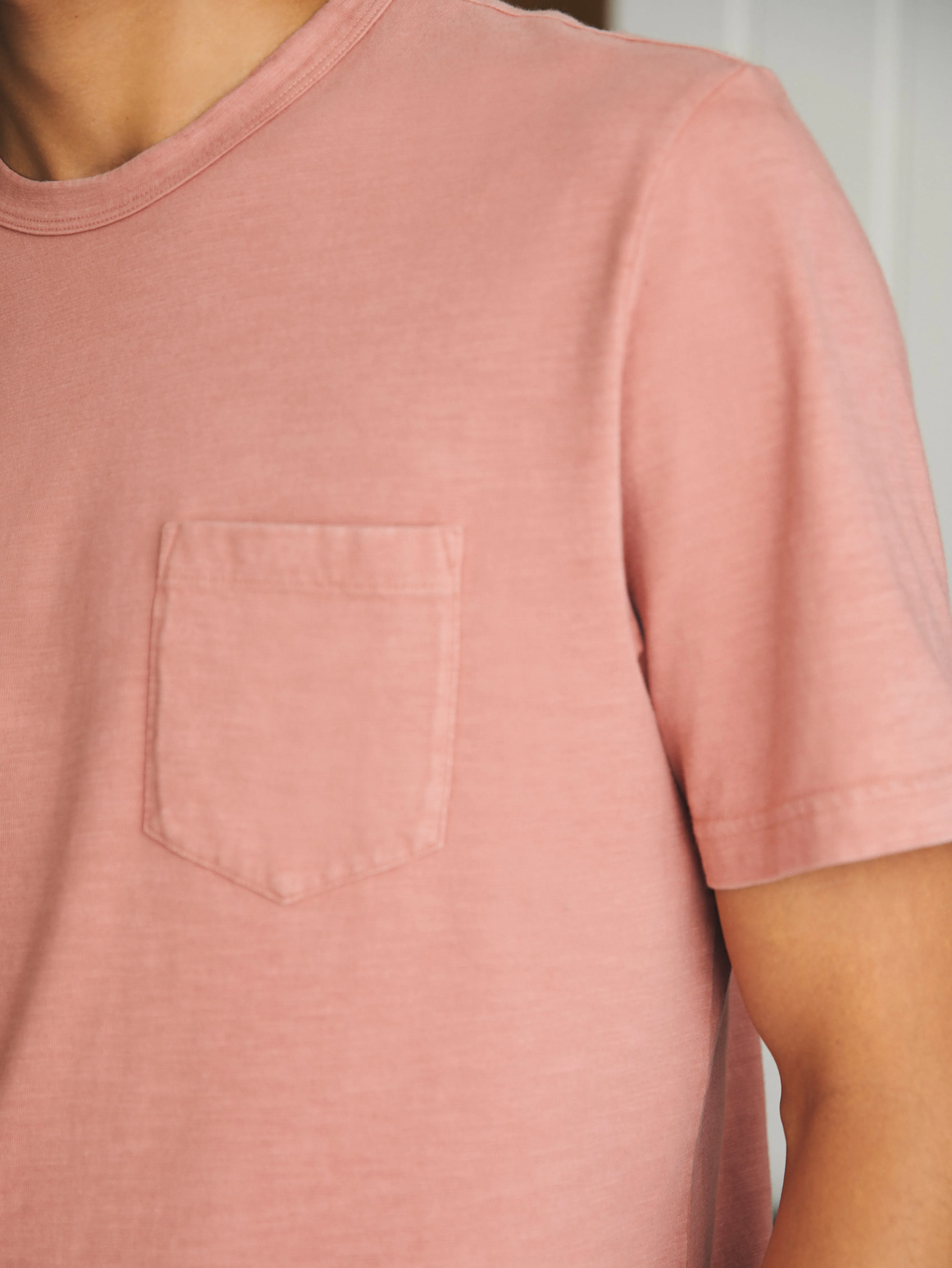 Sunwashed Pocket Tee - Faded Flag sold by Faherty product image thumbnail 2