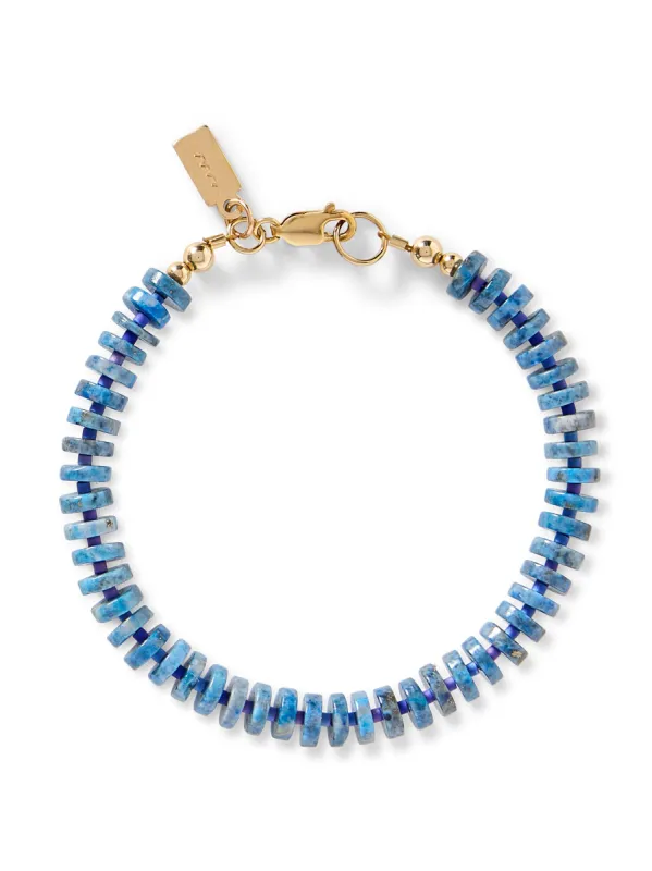 Faherty X Beyond The Sea Stone Bracelet - Indigo Lapis sold by Faherty
