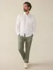 Laguna Linen Shirt - White sold by Faherty