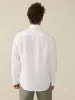 Laguna Linen Shirt - White sold by Faherty
