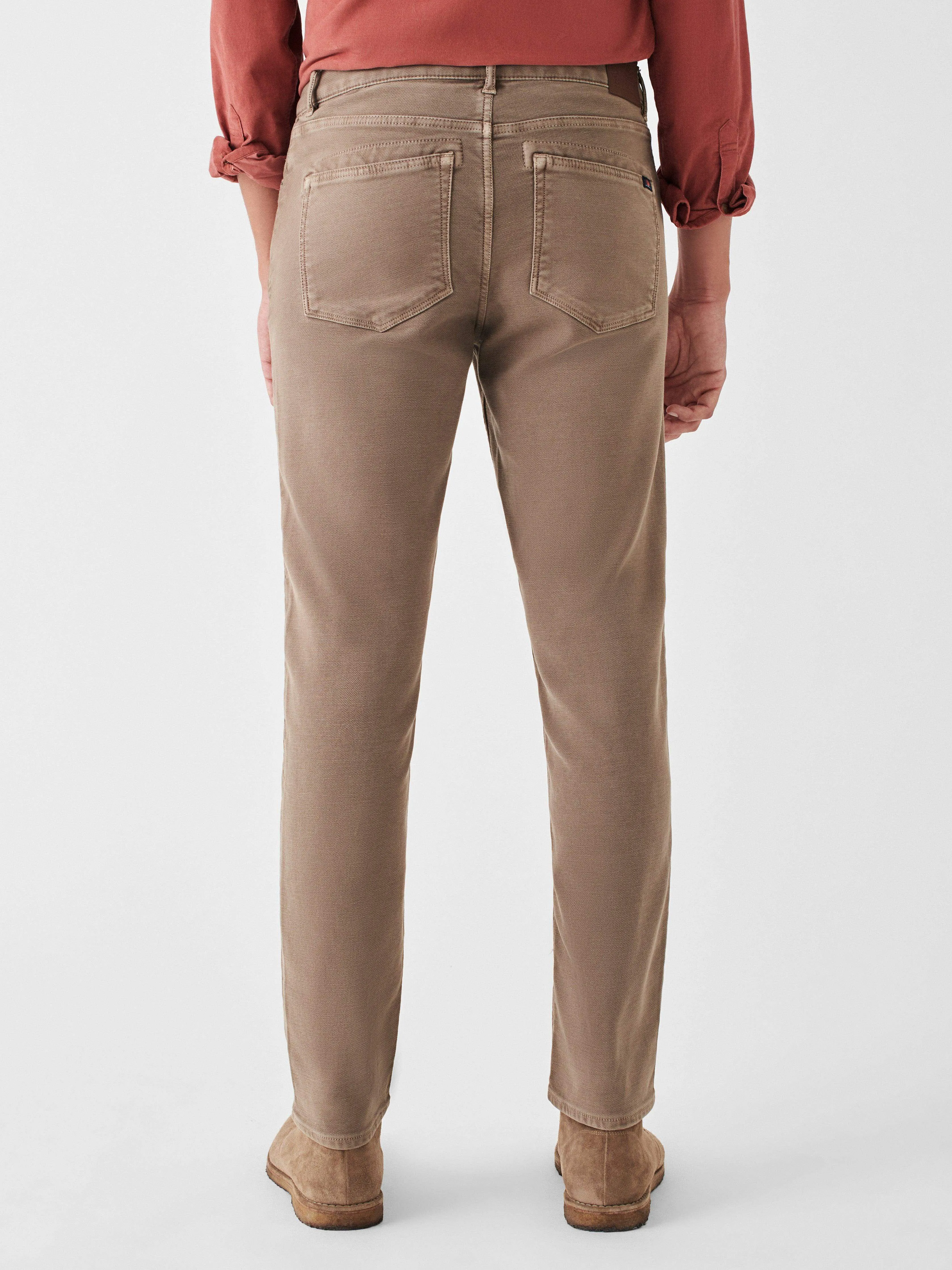 Stretch Terry 5-Pocket Pant Pant - Mountain Cliff sold by Faherty product image thumbnail 5