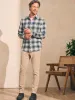 Malibu Shirt - Boss Shadow Plaid sold by Faherty
