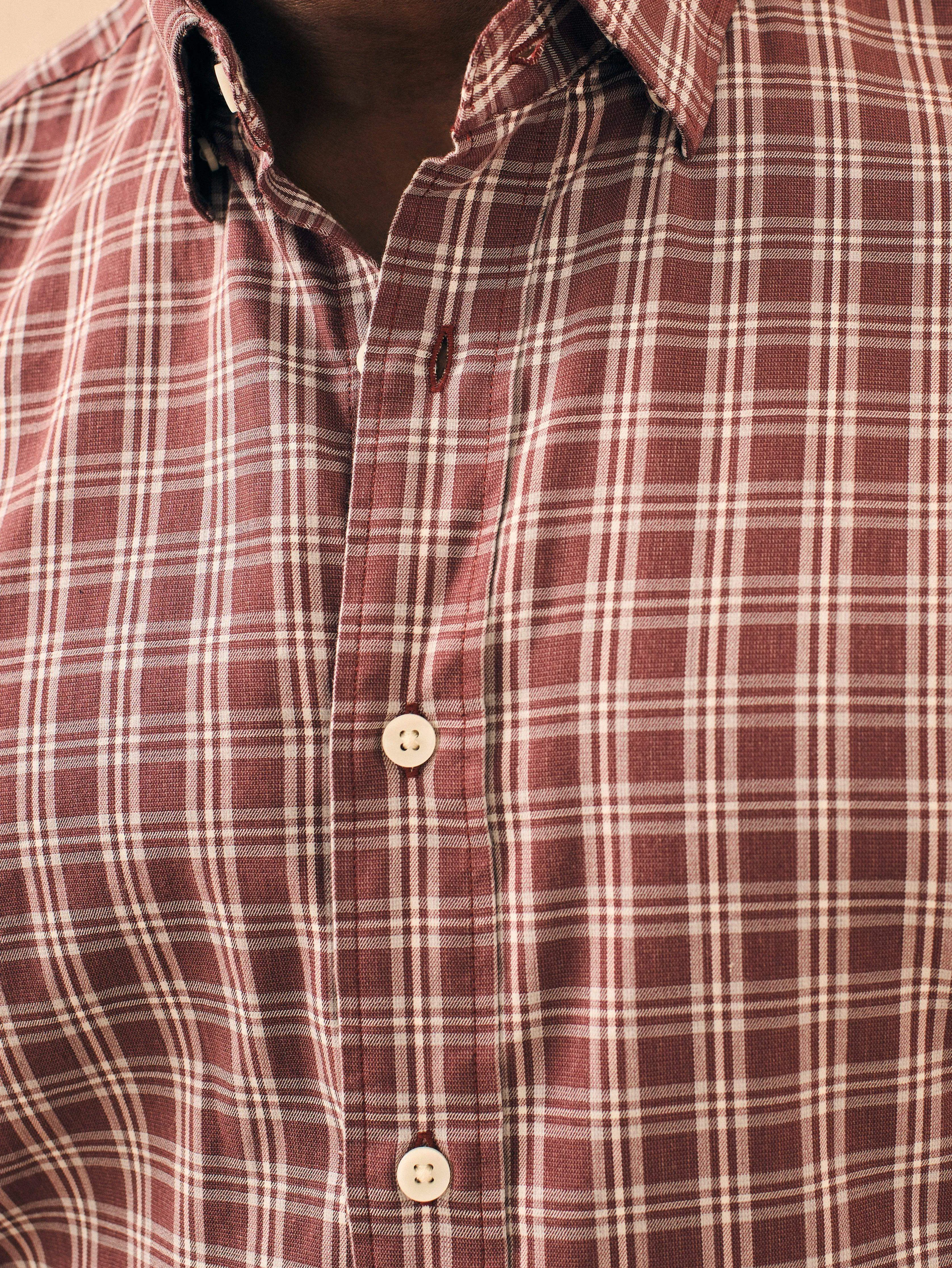 Movement™ Shirt - Brick Roads Plaid sold by Faherty product image thumbnail 2