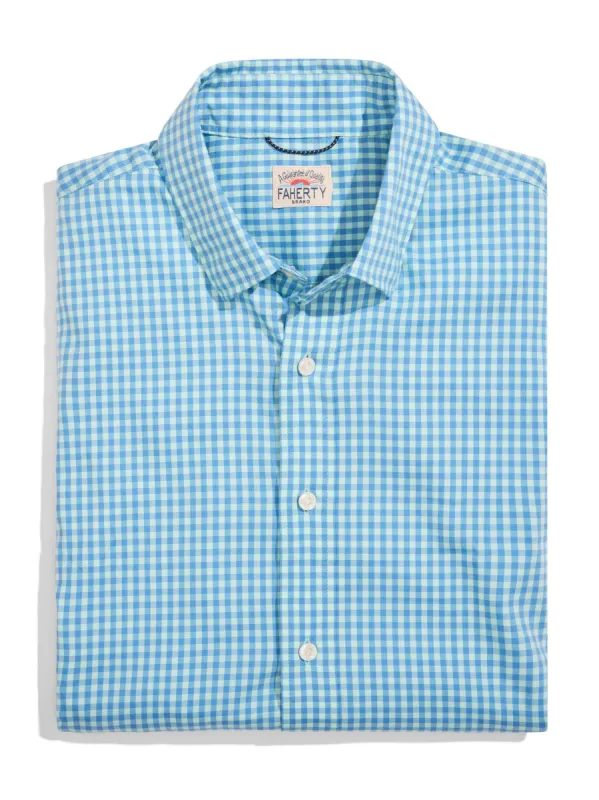 Movement™ Shirt - Sea Breeze Gingham sold by Faherty
