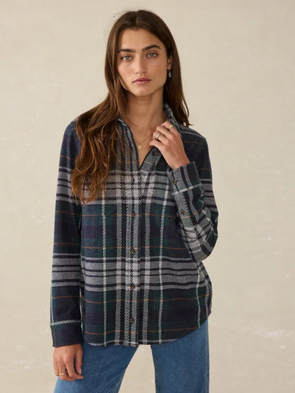 Legend™ Sweater Shirt - Blue Ridge Plaid sold by Faherty