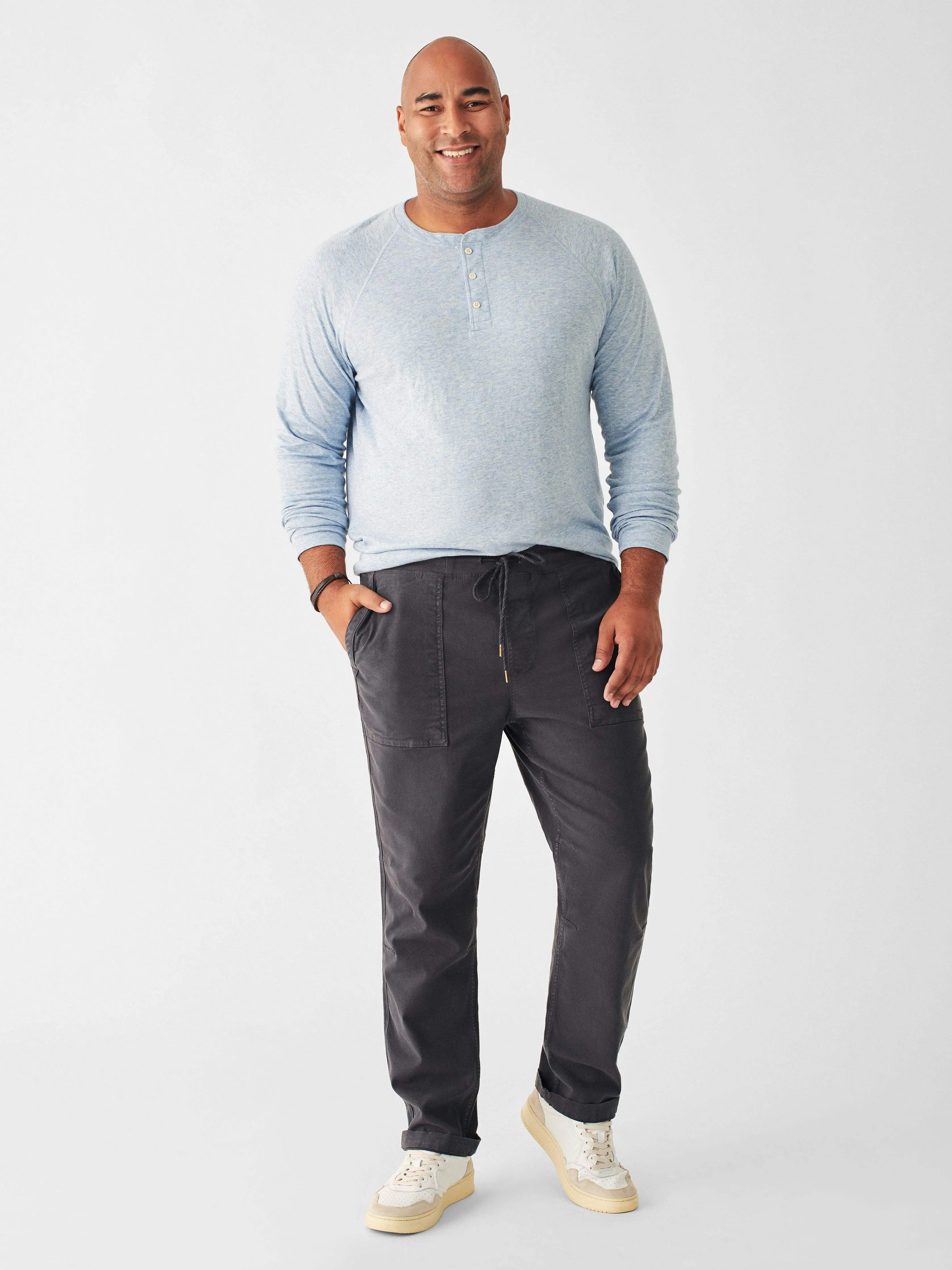 Traveler Pant - Washed Black sold by Faherty product image thumbnail 2