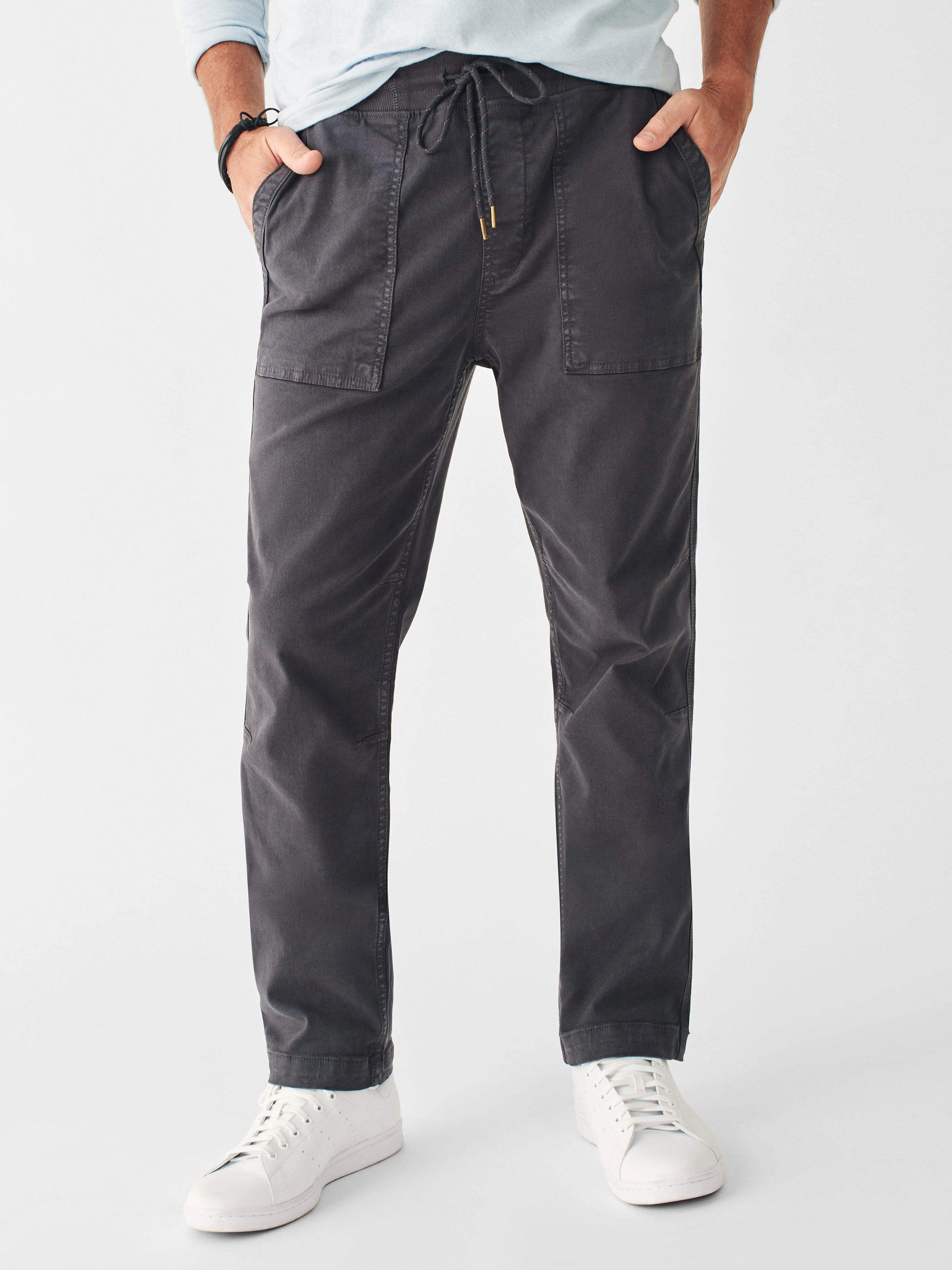 Traveler Pant - Washed Black sold by Faherty product image thumbnail 3