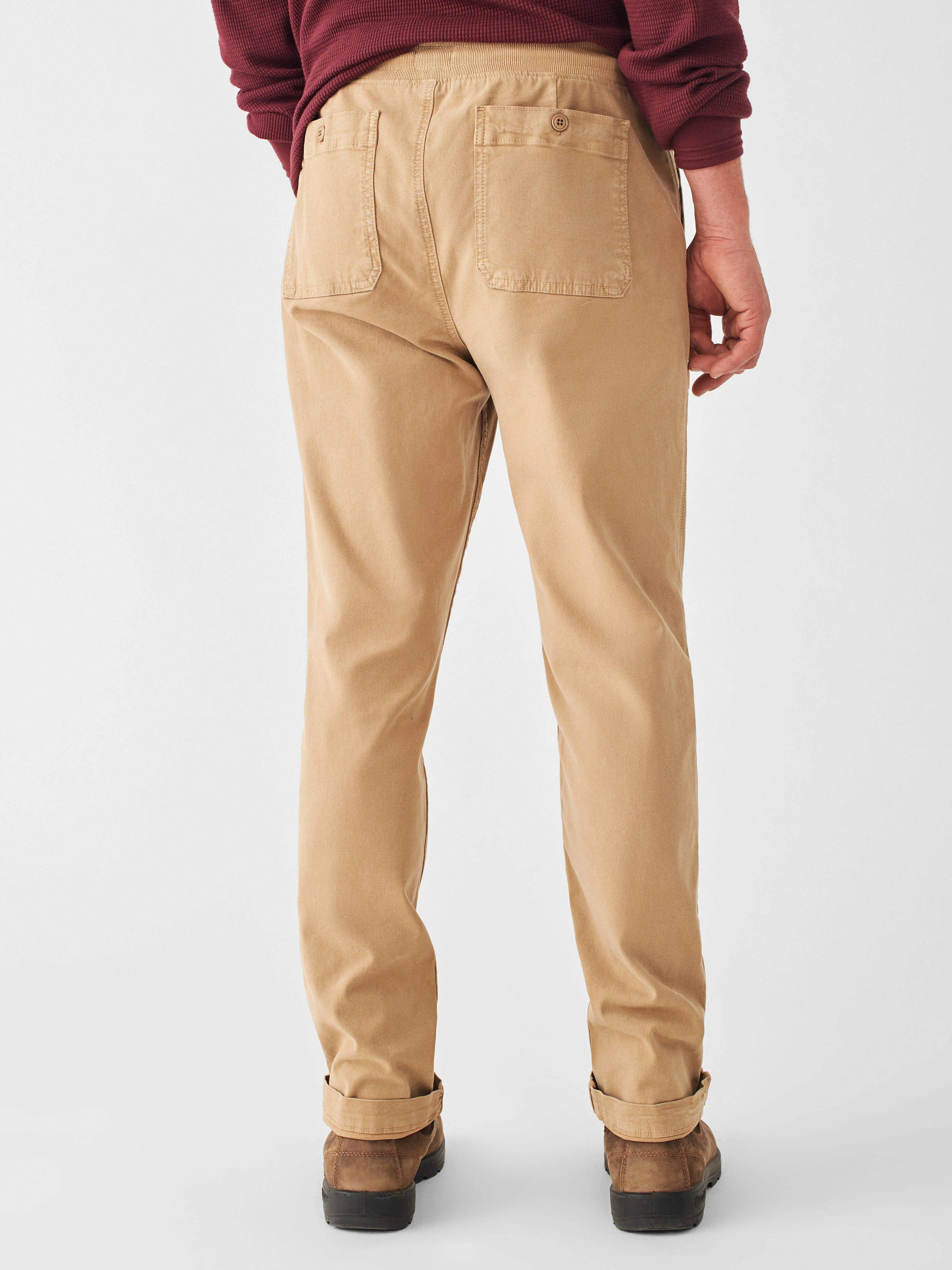 Traveler Pant - Desert Sand sold by Faherty product image thumbnail 5