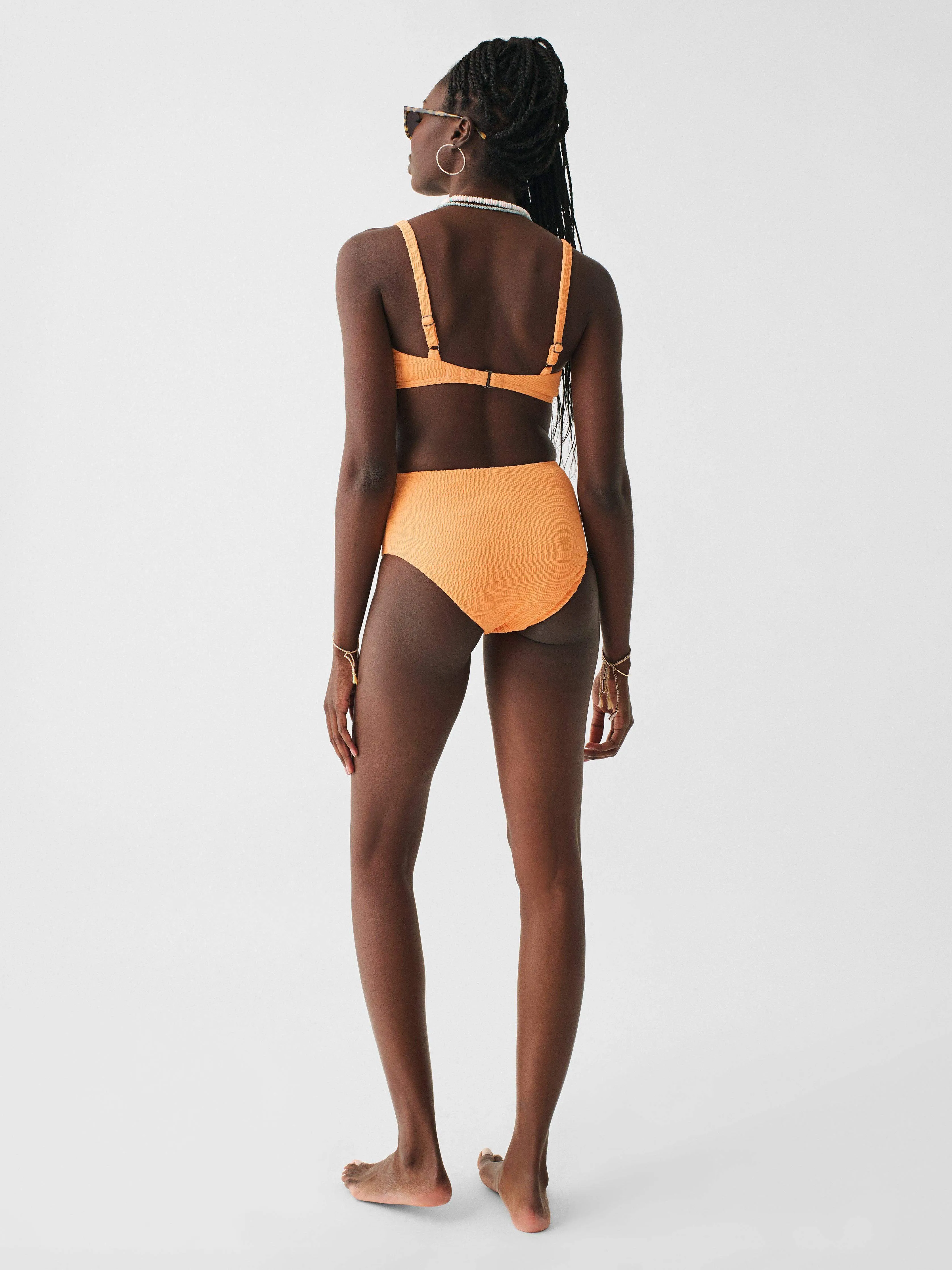 Nantucket High Waisted Bottom - Papaya sold by Faherty product image thumbnail 4