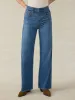 Saturday Denim Wide Leg - Indigo Coast Wash sold by Faherty