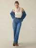 Saturday Denim Wide Leg - Indigo Coast Wash sold by Faherty