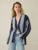 Dockside Cardigan - Tide Line Stripe sold by Faherty