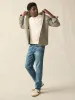 Organic Cotton Slim Straight Denim - East Lake Wash sold by Faherty