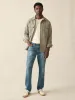 Organic Cotton Slim Straight Denim - East Lake Wash sold by Faherty