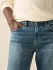 Organic Cotton Slim Straight Denim - East Lake Wash sold by Faherty