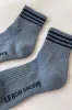Le Bon Shoppe Girlfriend Socks - Indigo sold by Faherty