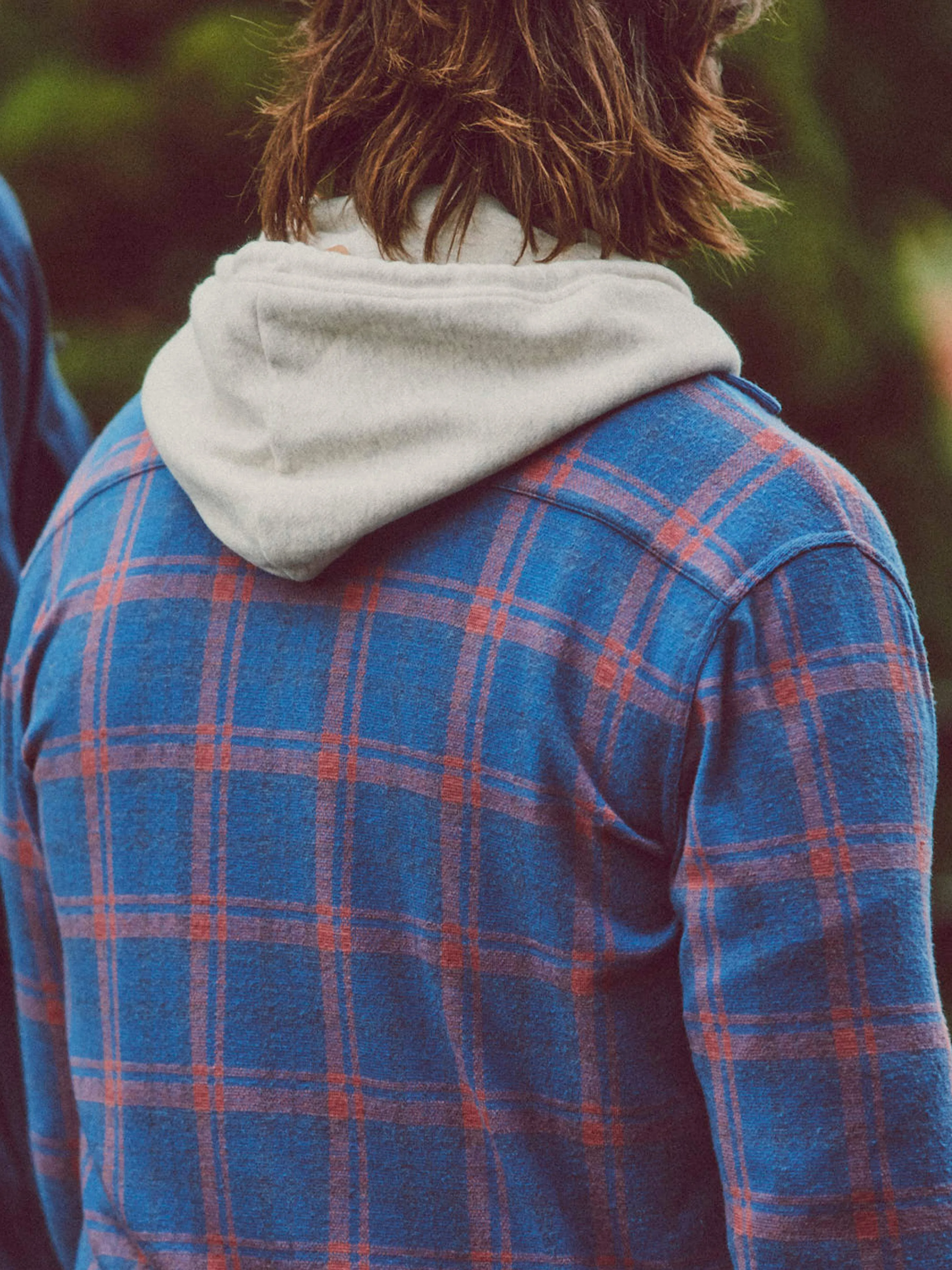 Legend™ Sweater Shirt - Twilight Mauve Plaid sold by Faherty product image thumbnail 3