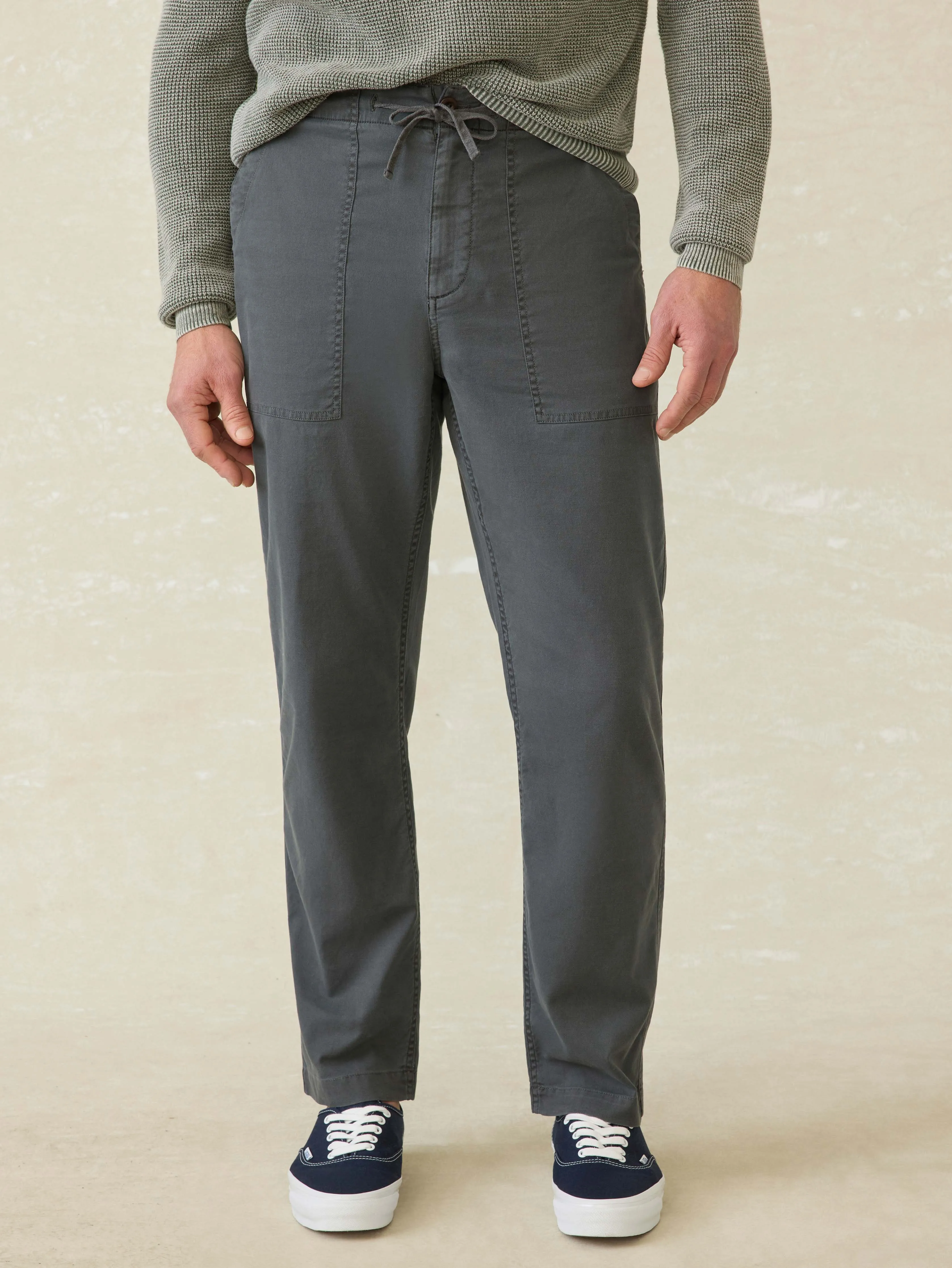 Dune Utility Pant - Graphite Tide sold by Faherty