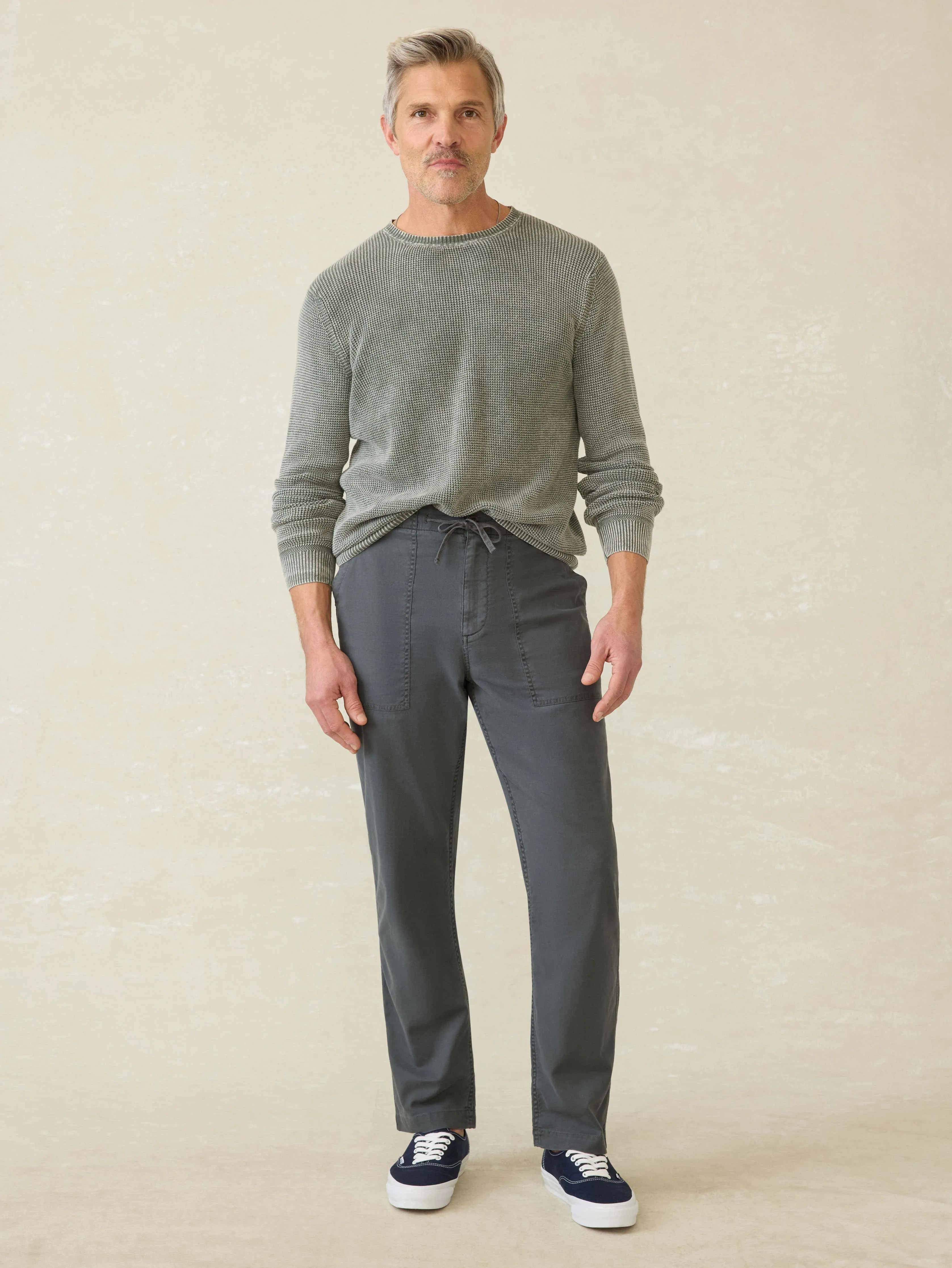 Dune Utility Pant - Graphite Tide sold by Faherty product image thumbnail 2