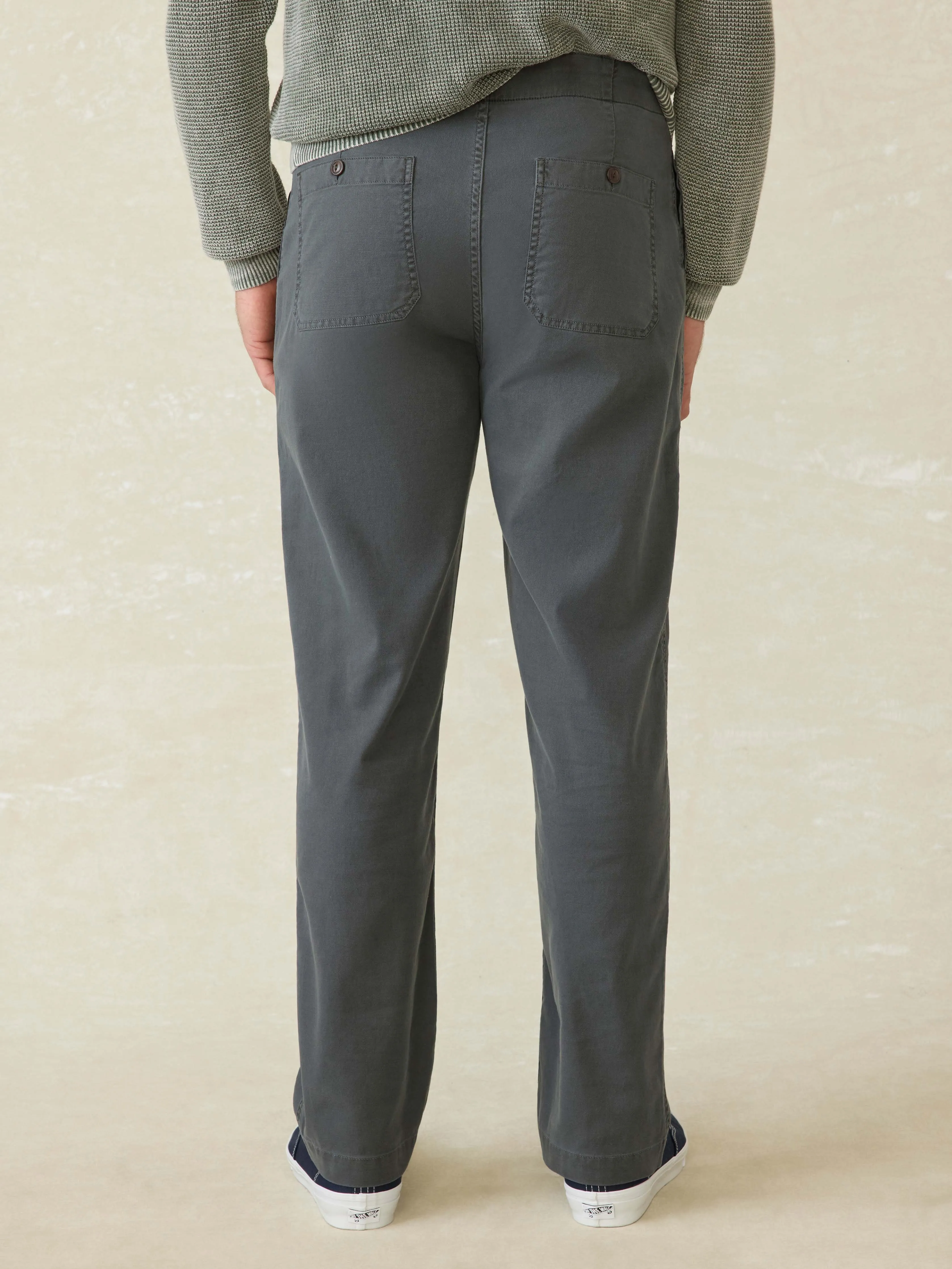Dune Utility Pant - Graphite Tide sold by Faherty product image thumbnail 5
