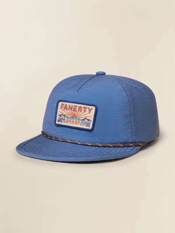 All Day™ Corded Hat - Navy sold by Faherty