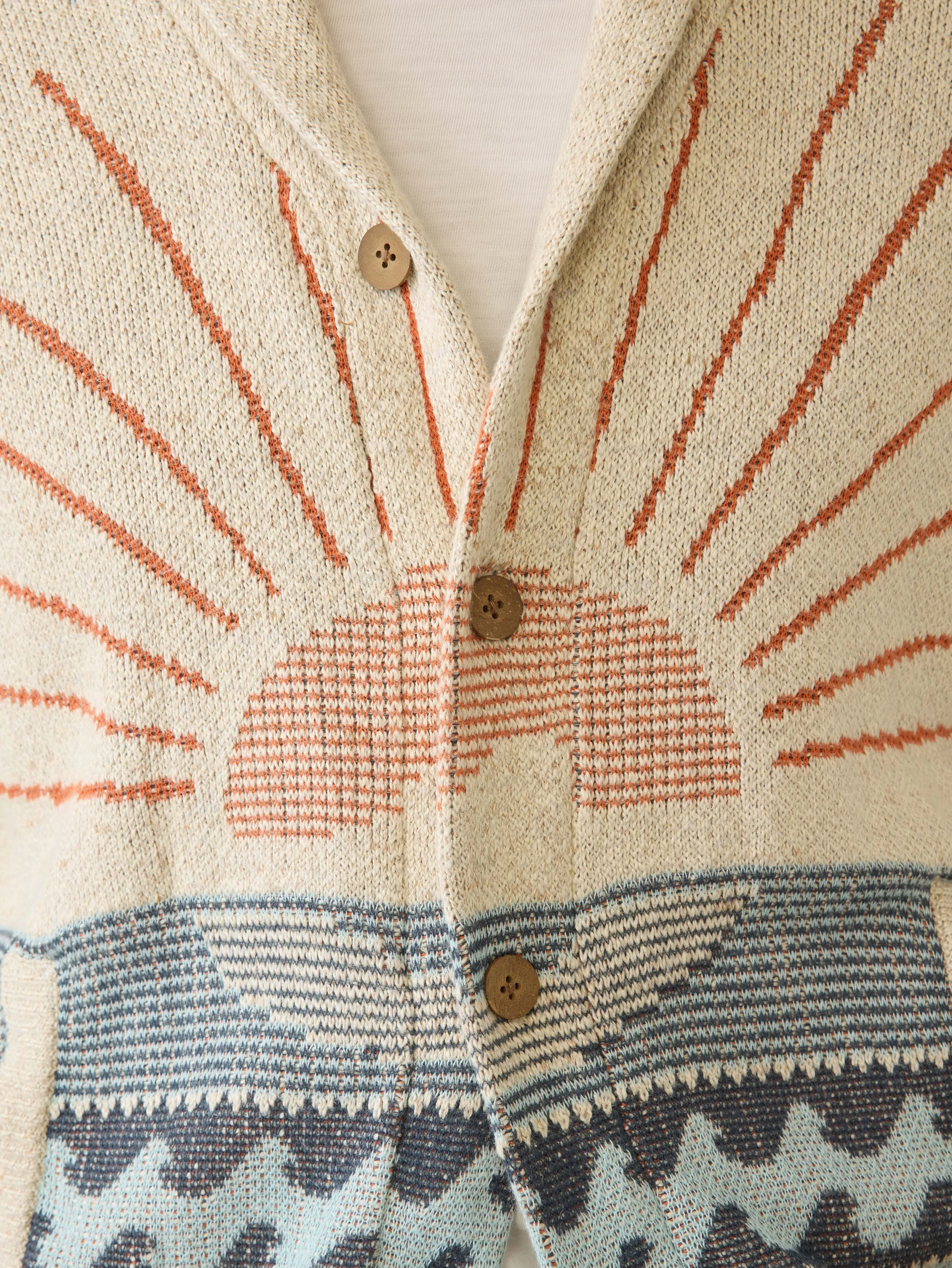 Cardigan Sweater - Sand Island sold by Faherty product image thumbnail 2