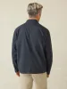 Commander Shirt Jacket - Washed Charcoal sold by Faherty