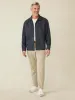 Commander Shirt Jacket - Washed Charcoal sold by Faherty