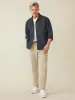 Commander Shirt Jacket - Washed Charcoal sold by Faherty