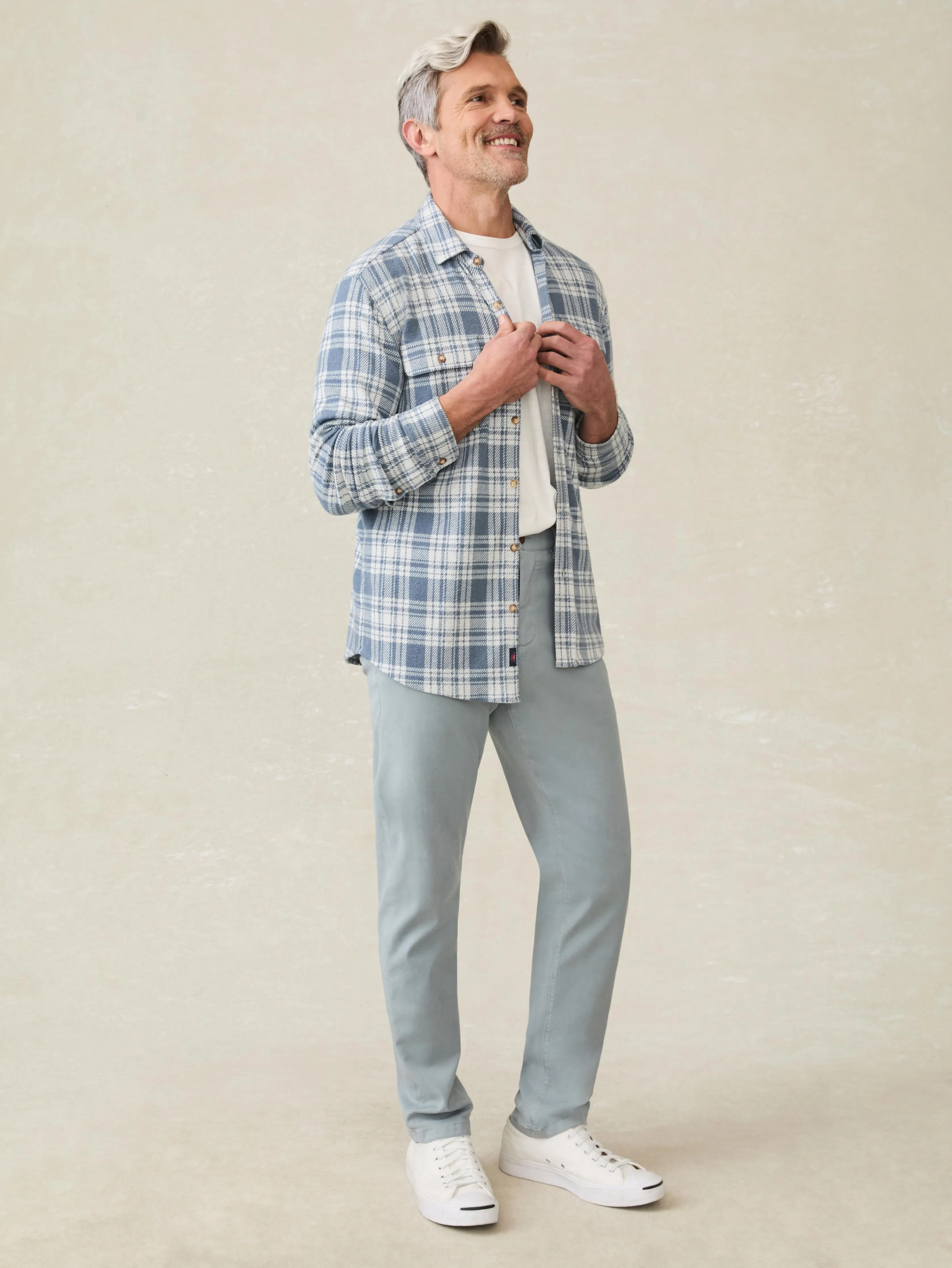 Coastline Stretch Chino - Flint Creek sold by Faherty product image thumbnail 3