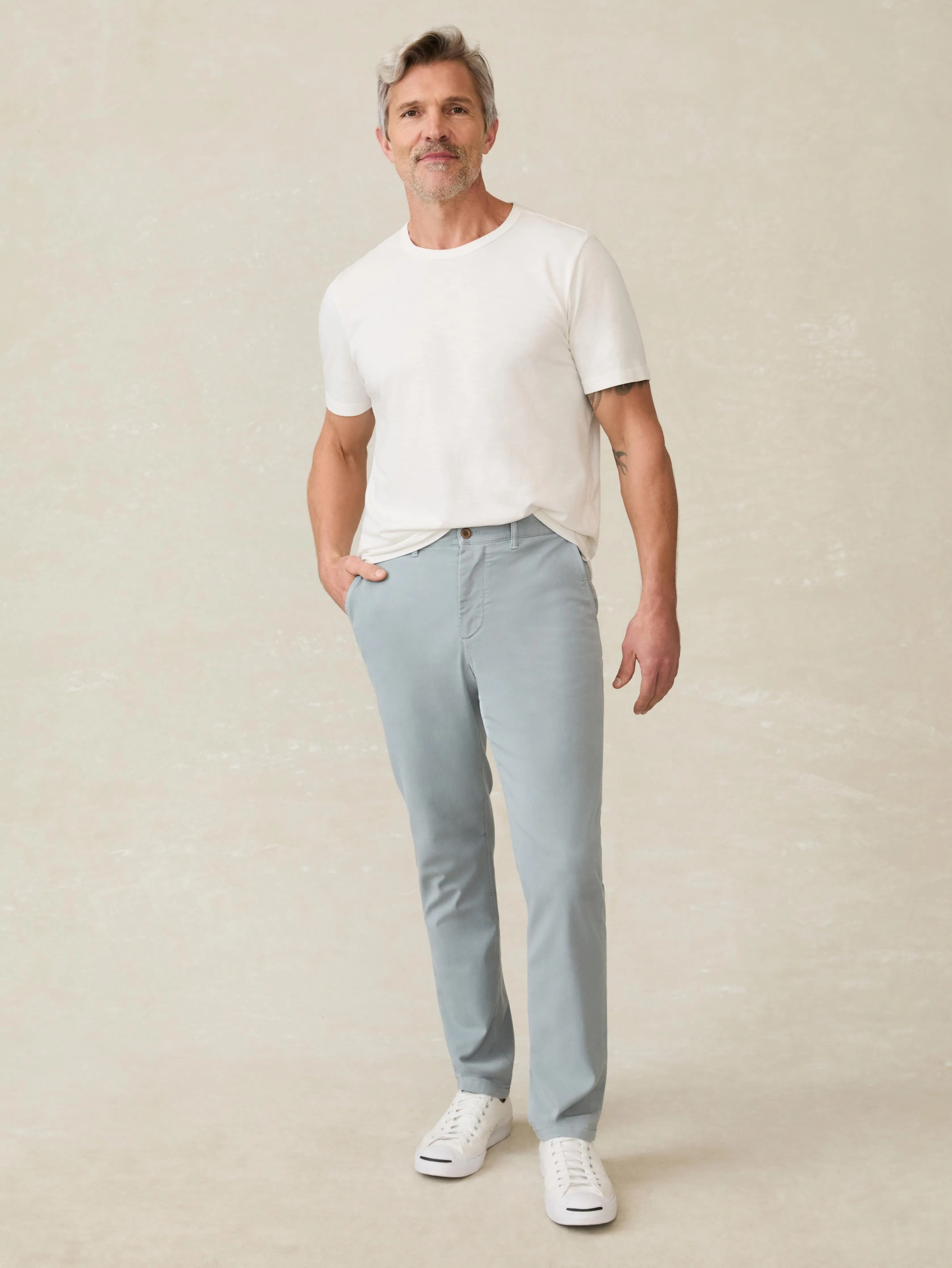 Coastline Stretch Chino - Flint Creek sold by Faherty product image thumbnail 4
