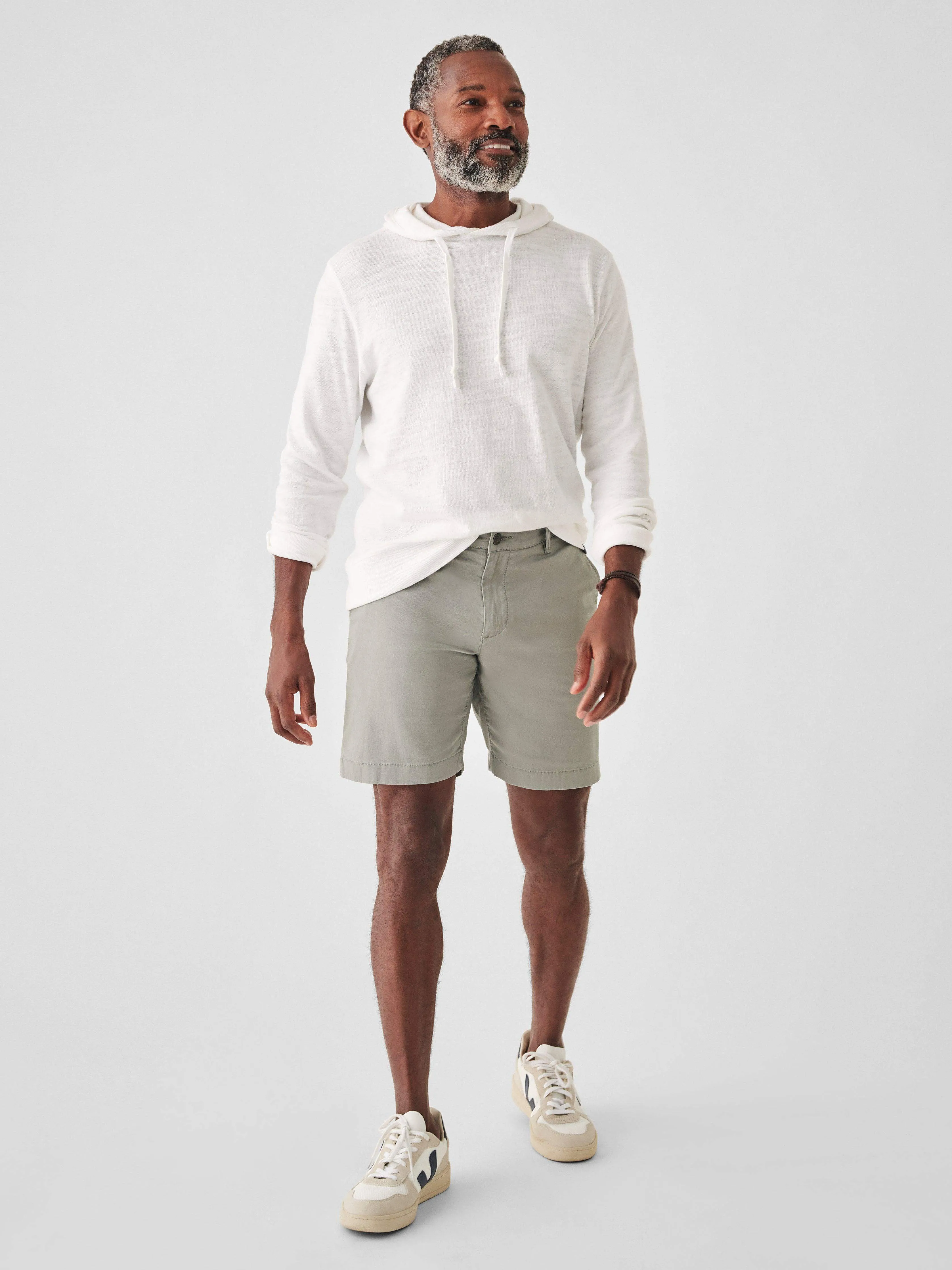 Island Life Short (8" Inseam) - Fog Grey sold by Faherty product image thumbnail 2