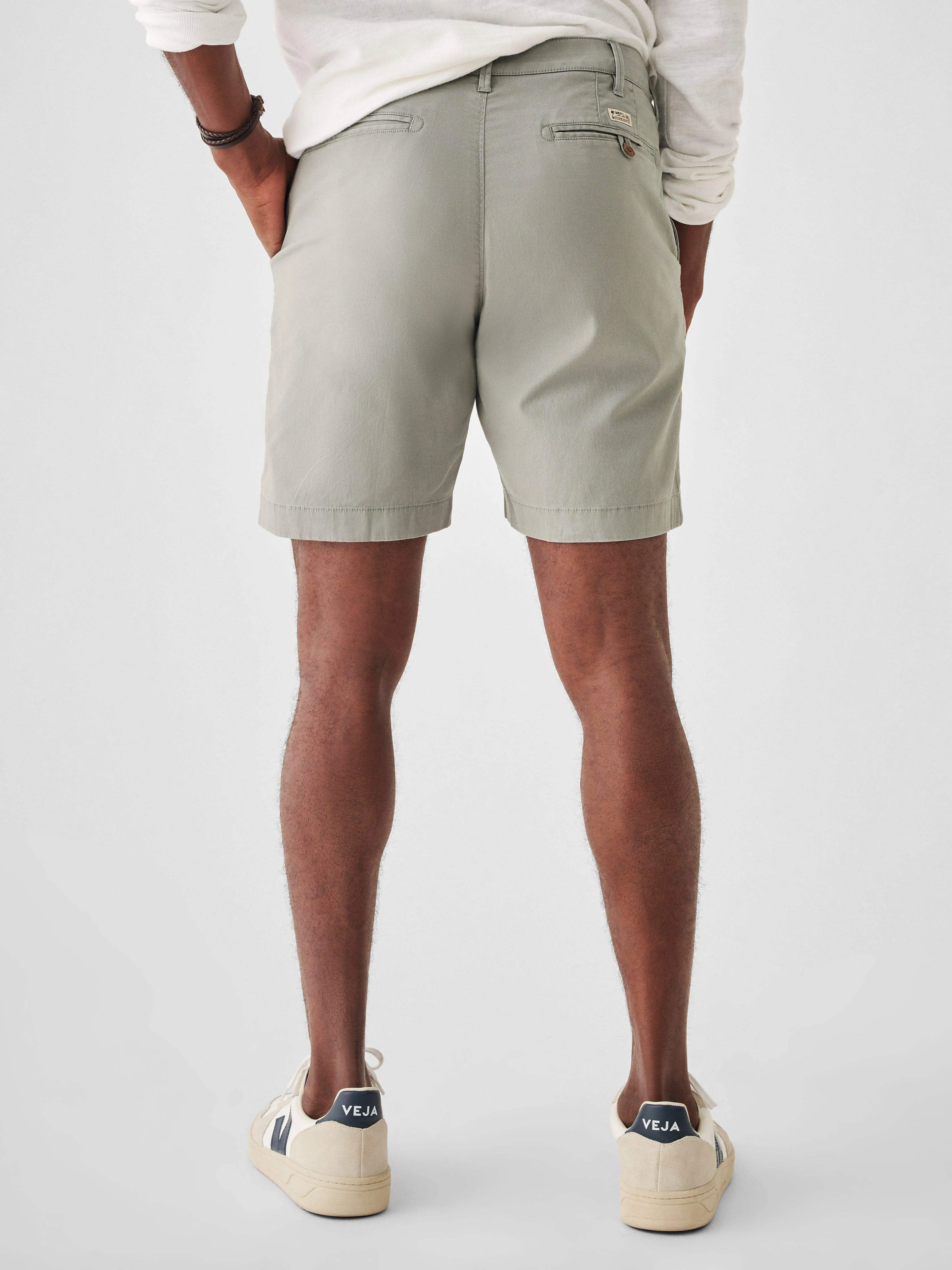 Island Life Short (8" Inseam) - Fog Grey sold by Faherty product image thumbnail 5