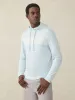 Sunwashed Slub Hoodie - Sky Surf Stripe sold by Faherty
