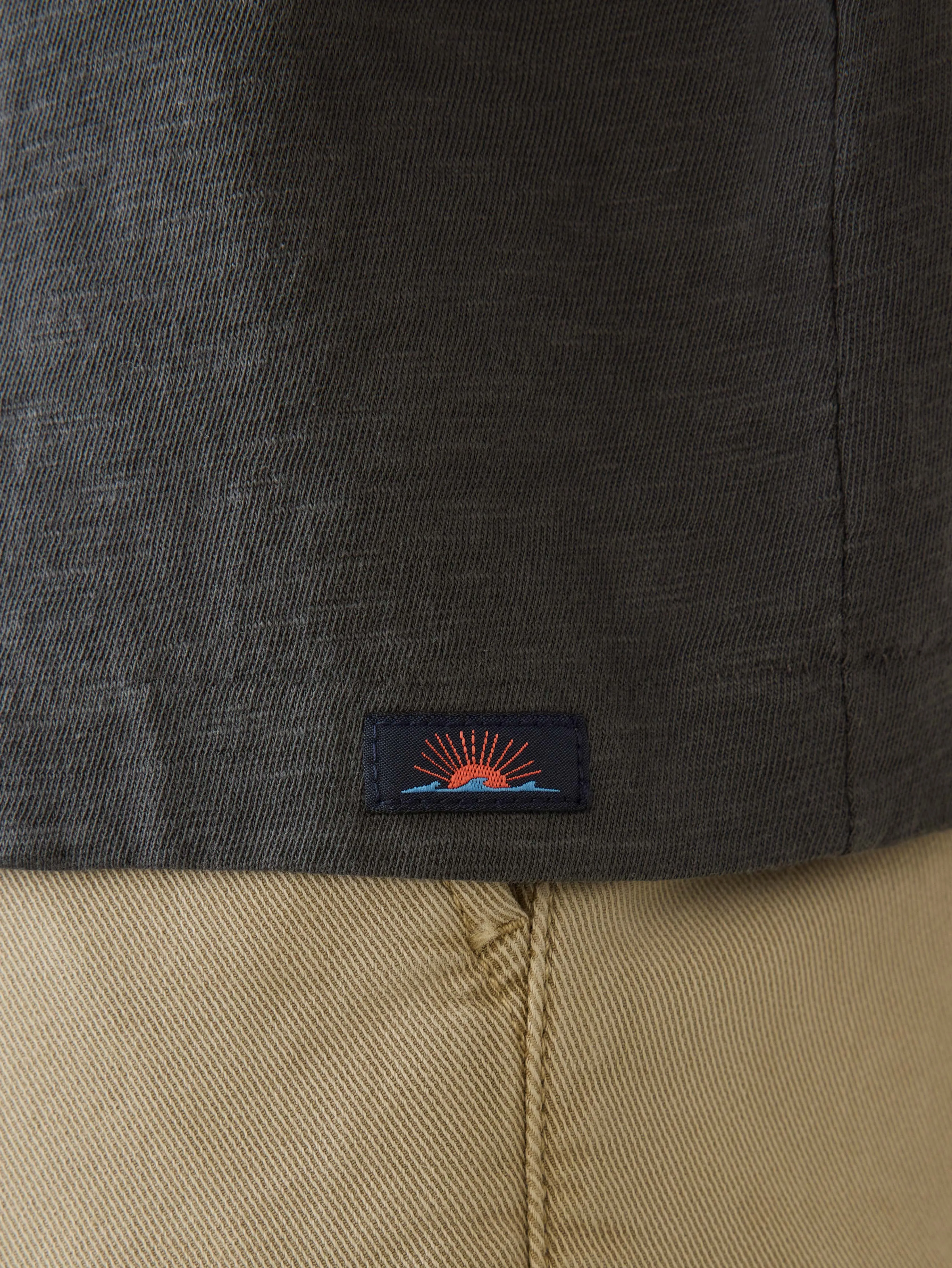 Sunwashed Regenerative Pocket Tee - Graphite sold by Faherty product image thumbnail 4
