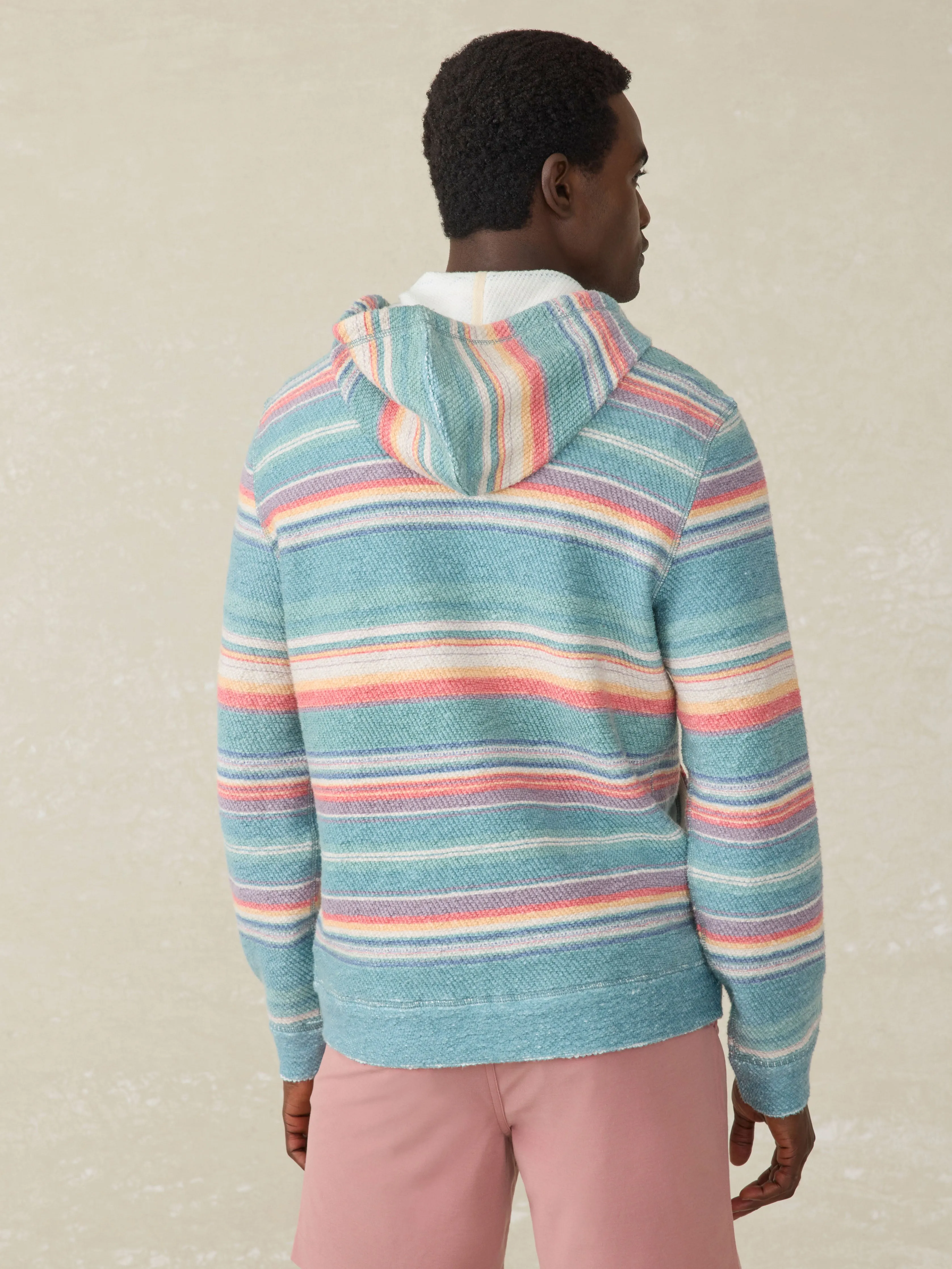 Whitewater Full Zip Hoodie - Island Sunrise sold by Faherty product image thumbnail 5