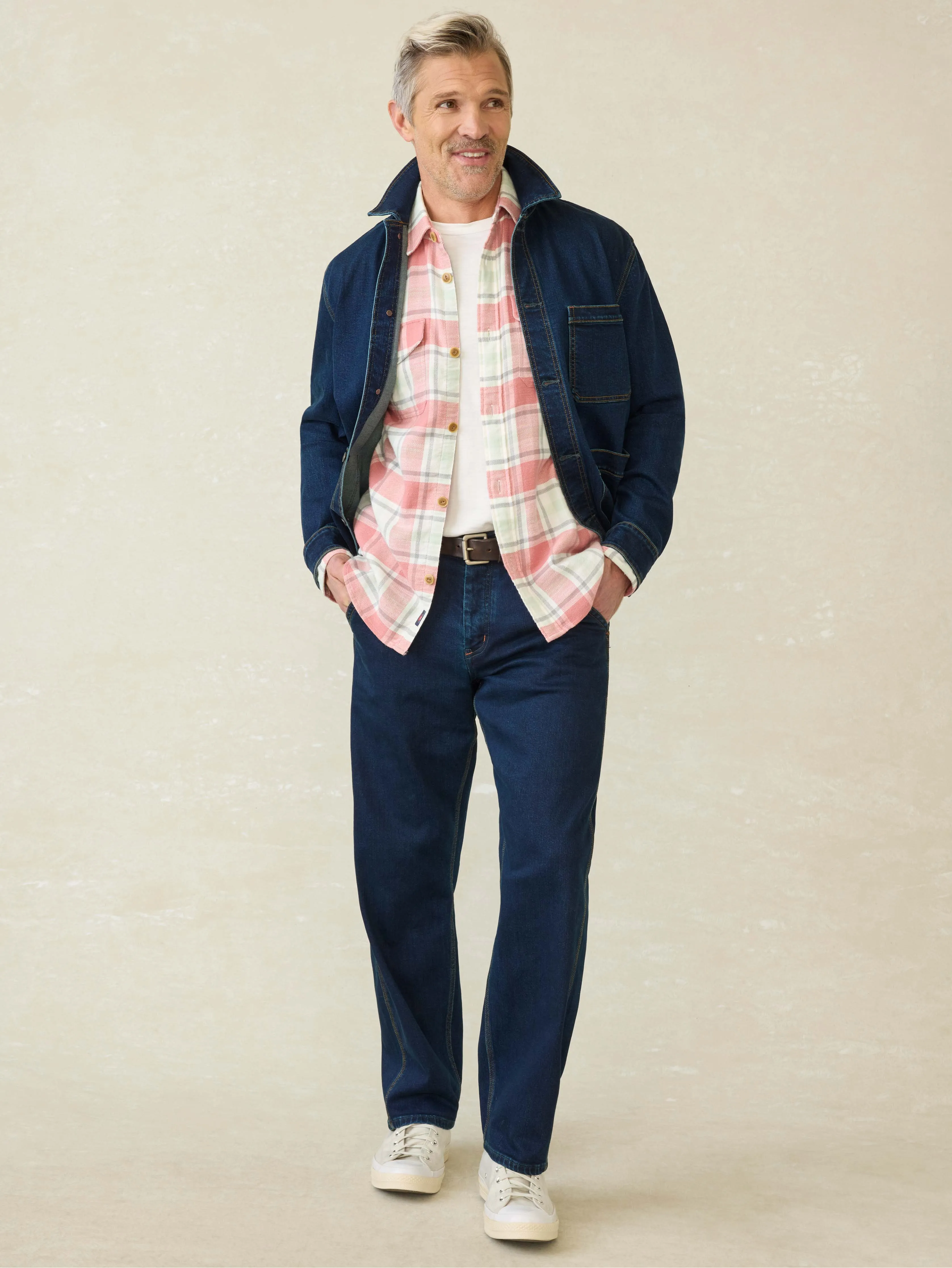 Mill Creek Overshirt - Red Cliff Plaid sold by Faherty product image thumbnail 4