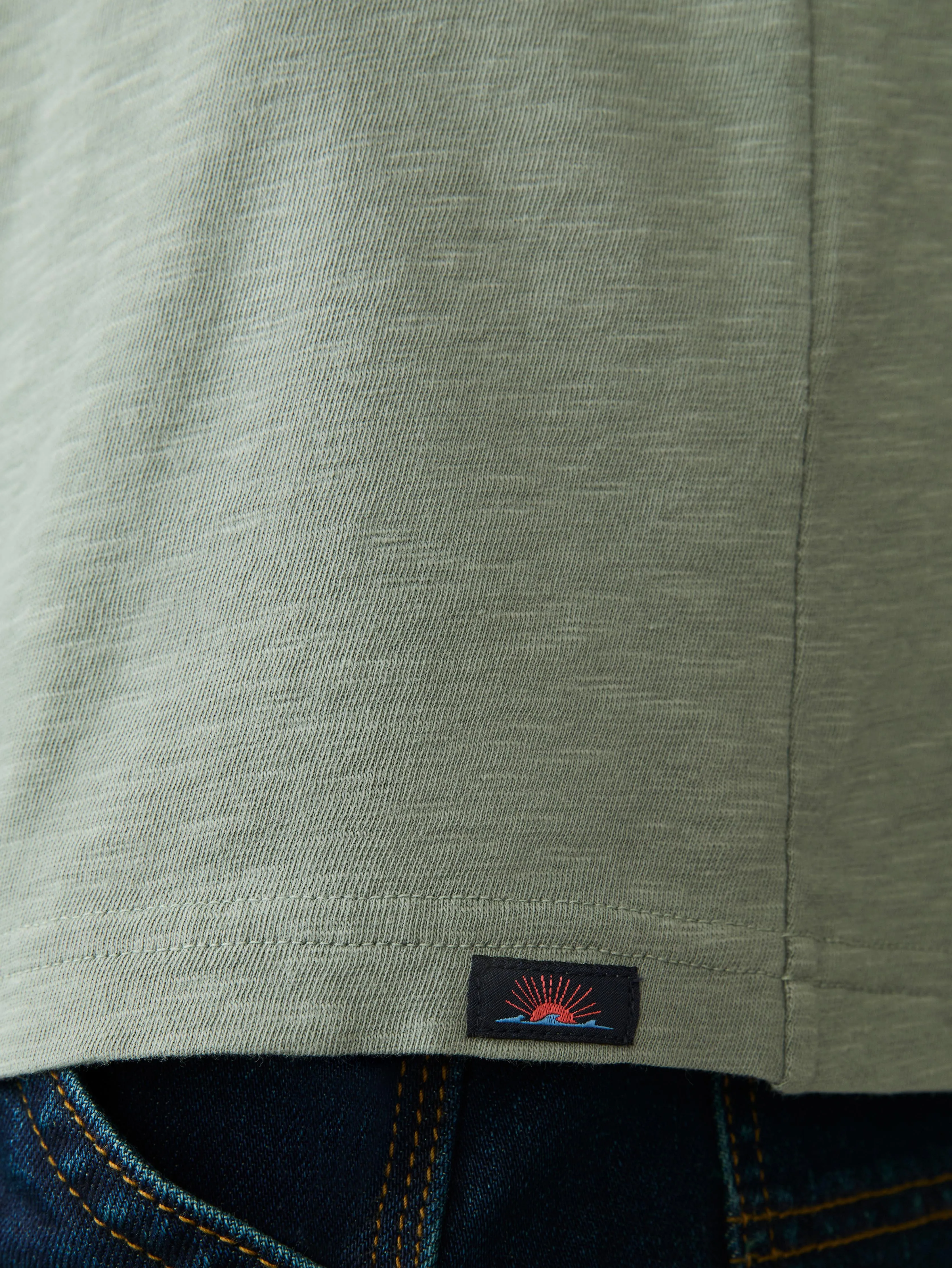 Long-Sleeve Sunwashed Tee - Sage Creek sold by Faherty product image thumbnail 3