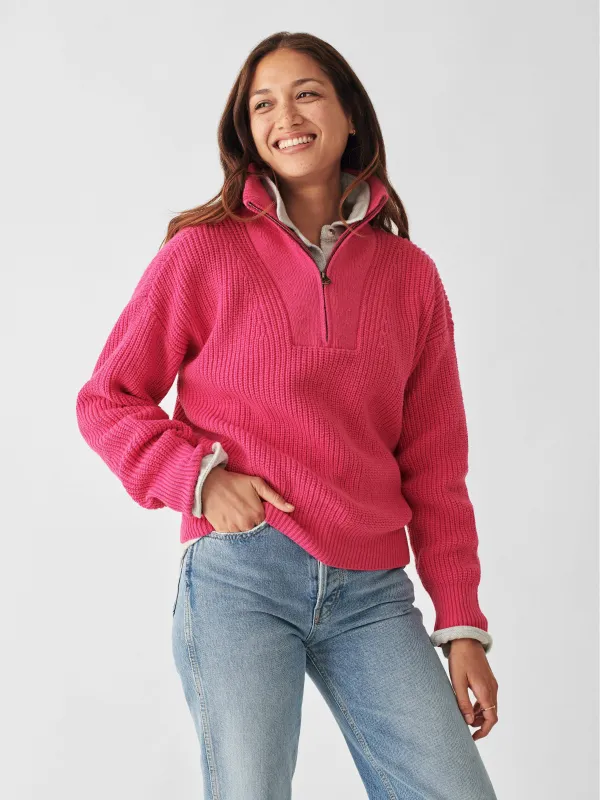 Mariner Sweater - Bloom sold by Faherty