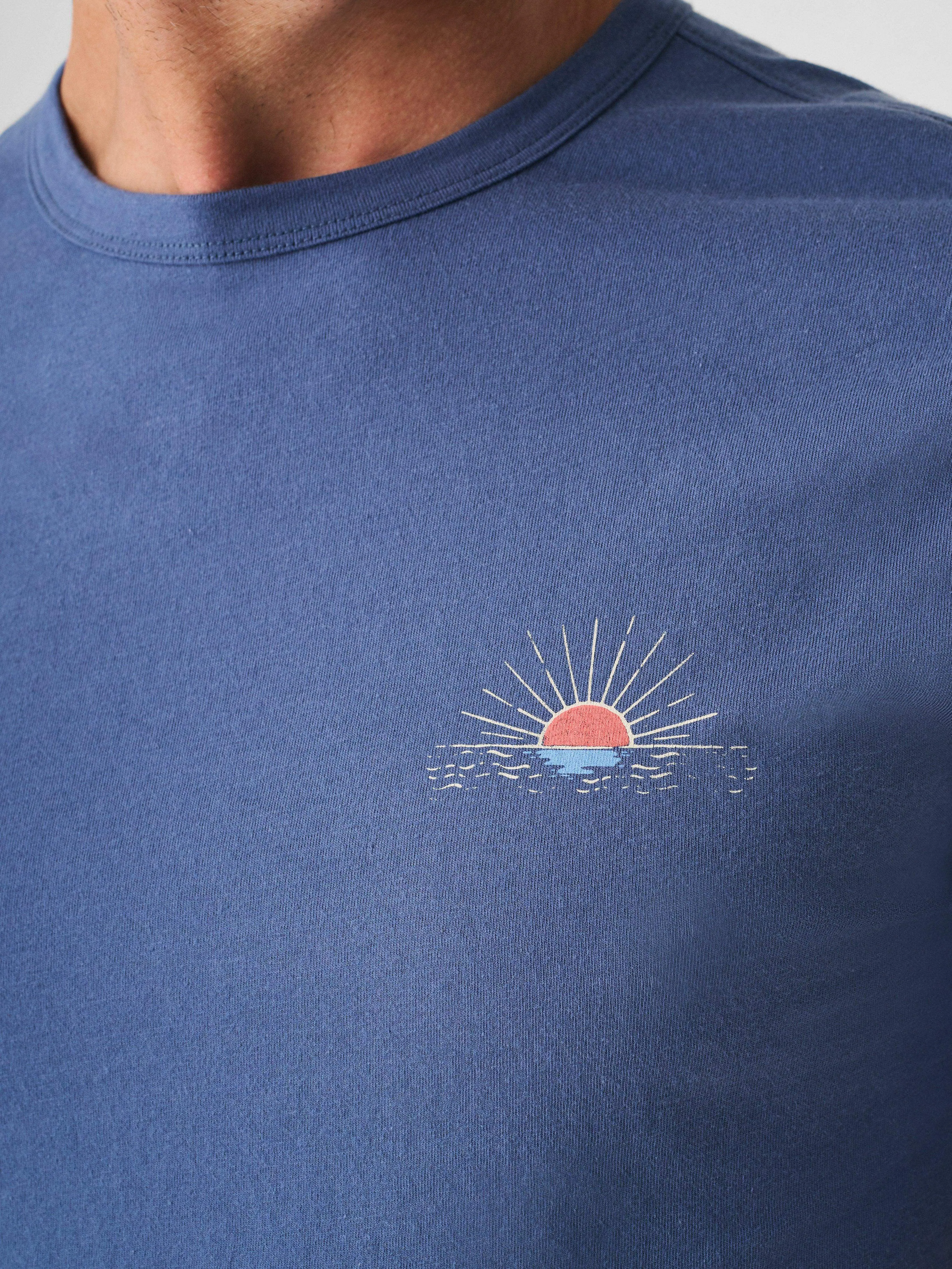 Graphic Dry Goods Tee - Faded Navy sold by Faherty product image thumbnail 4