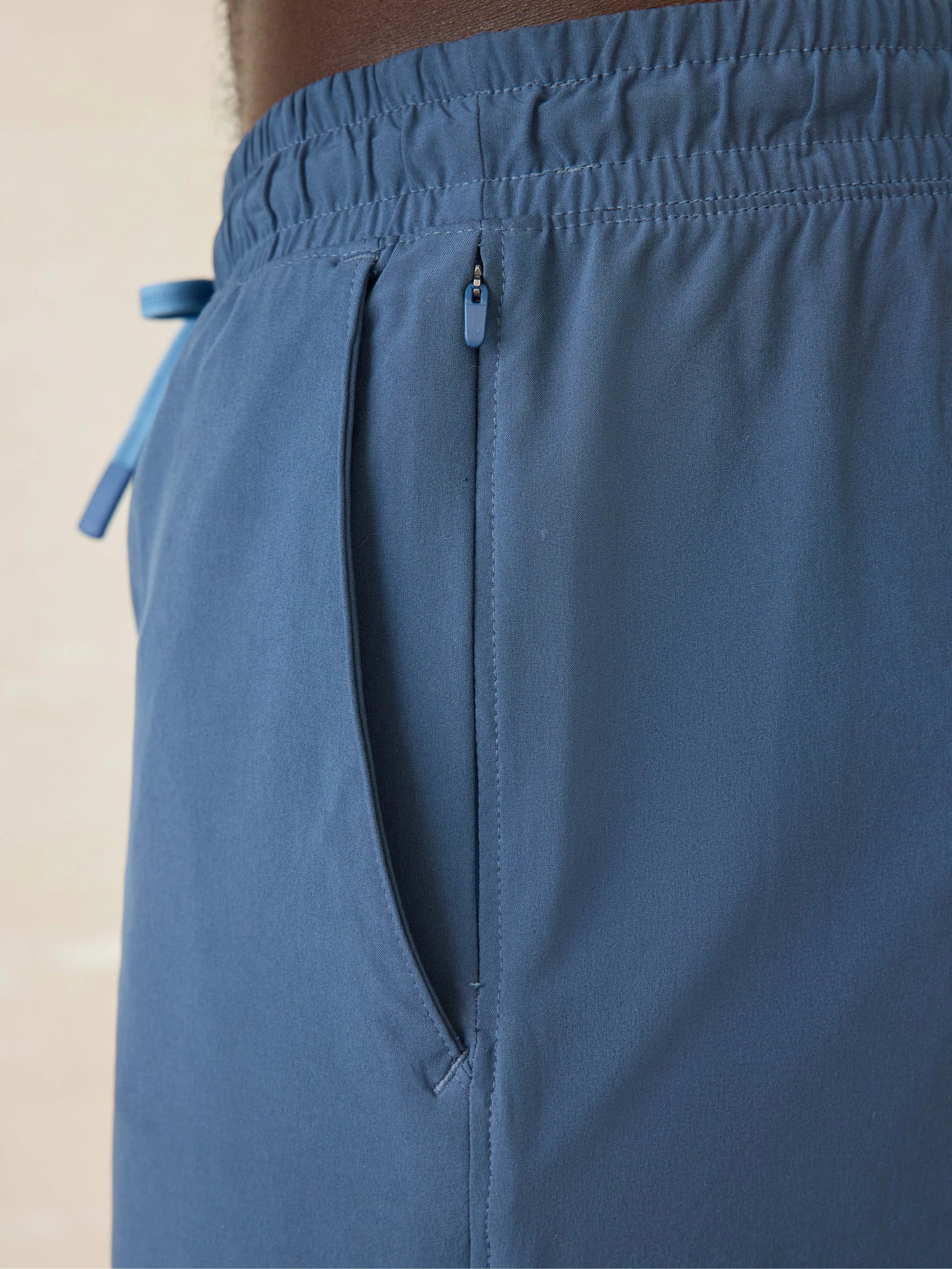 Shorelite Lined Trunk (7") - Offshore Storm sold by Faherty product image thumbnail 4