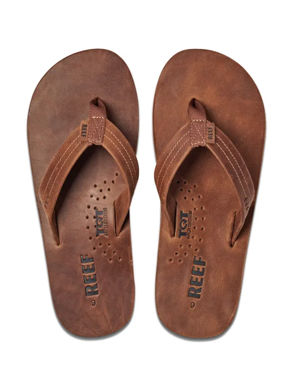 REEF Draftsmen Flip Flop - Bronze Brown sold by Faherty