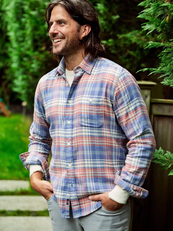 The Movement™ Flannel - Autumn Plaid sold by Faherty