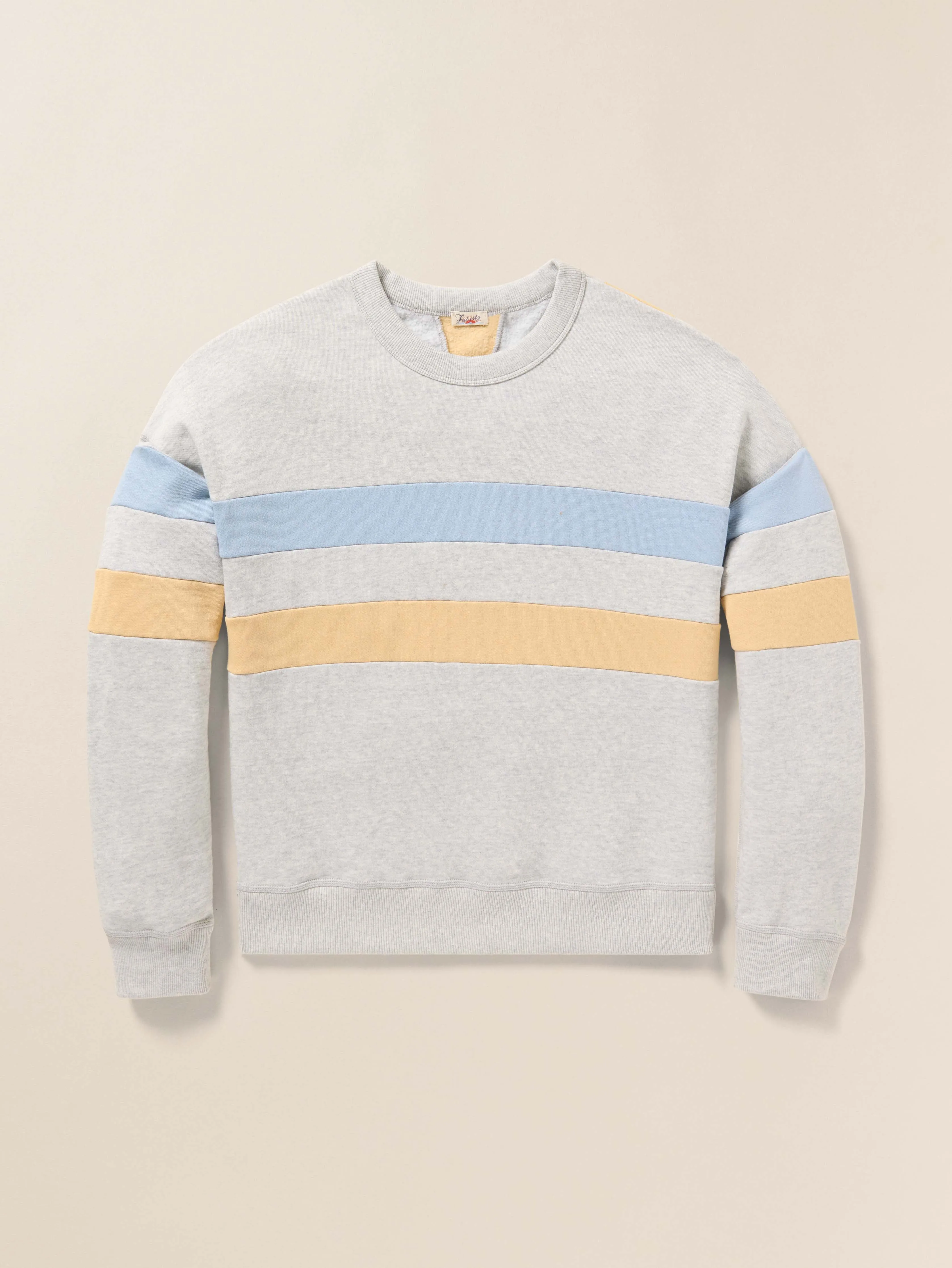 High Standard Fleece Crew - Sunset Bay sold by Faherty
