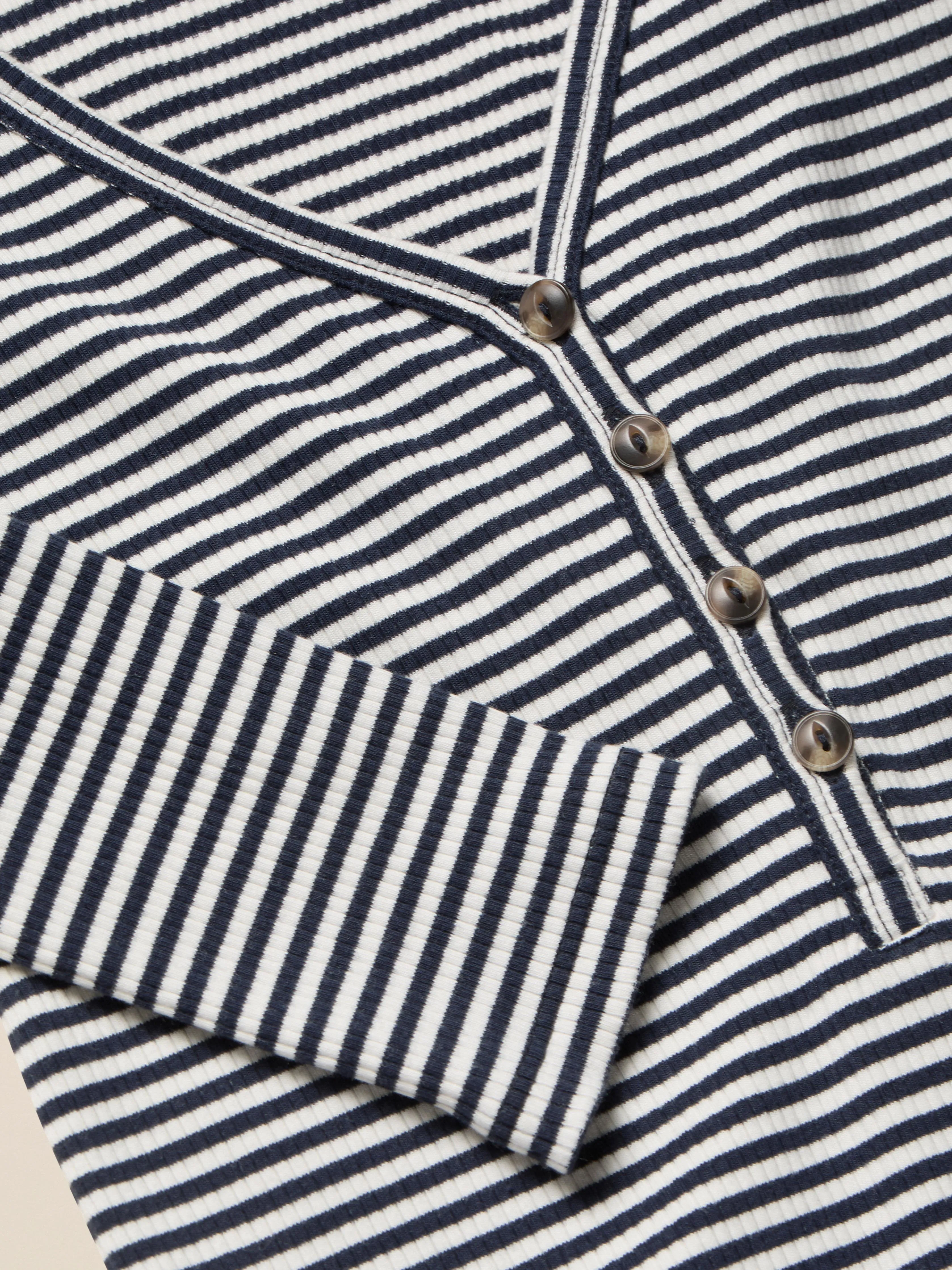 Freestyle Henley - Berkley Stripe sold by Faherty product image thumbnail 3