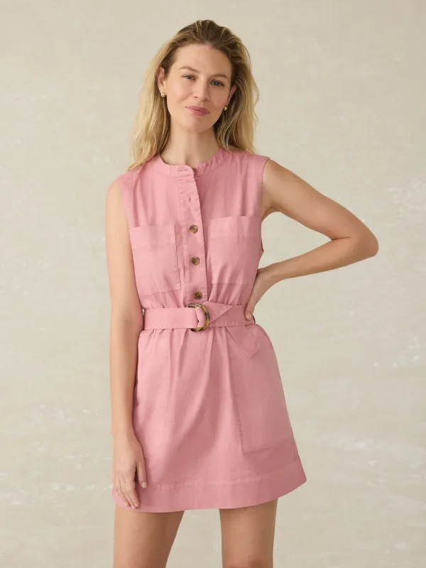 Avalon Dress - Baroque Rose sold by Faherty