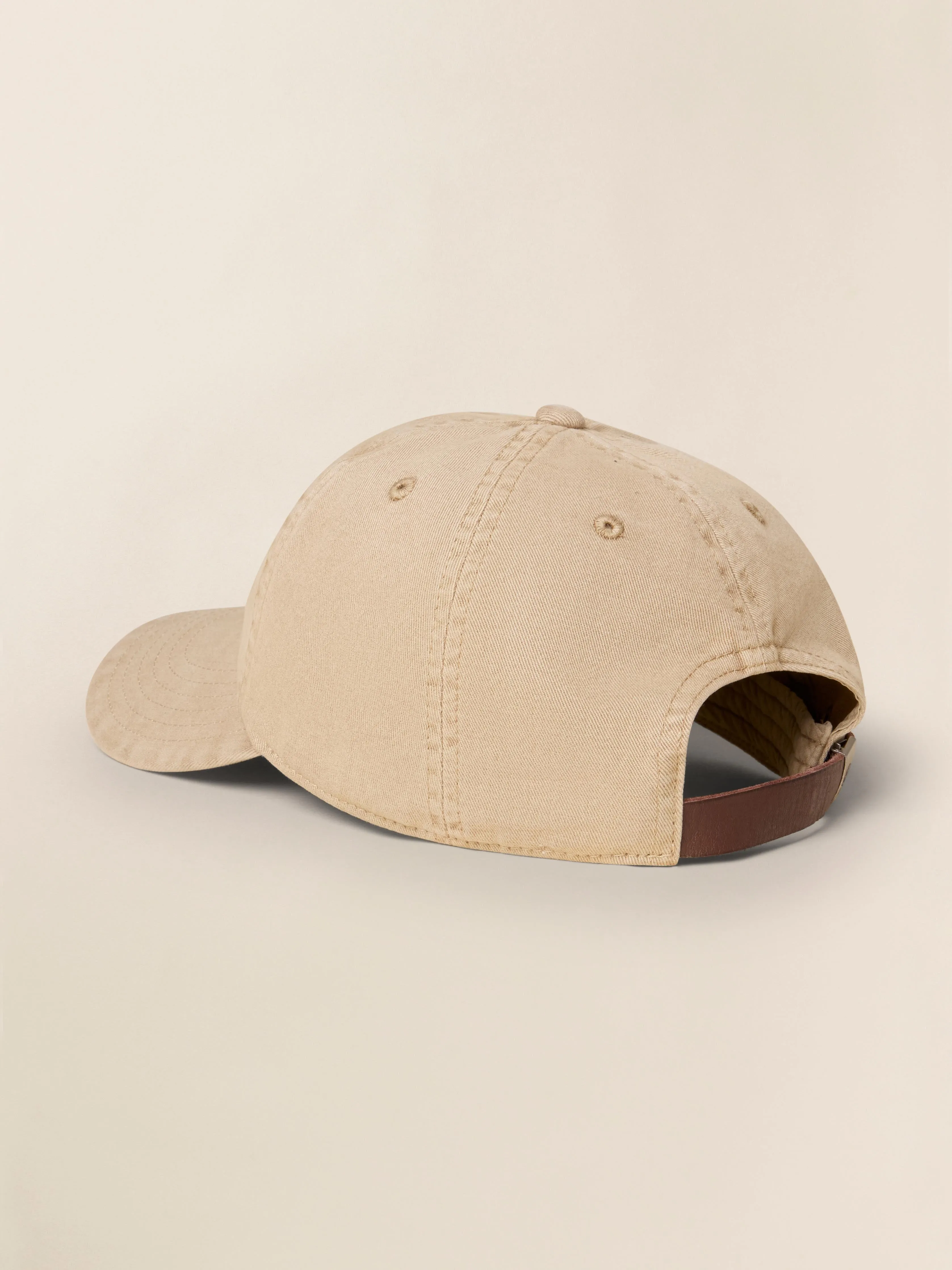 Sunwashed Baseball Hat - Travertine sold by Faherty product image thumbnail 3